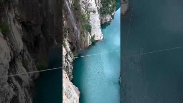 Тарзанка-качели в Дагестане