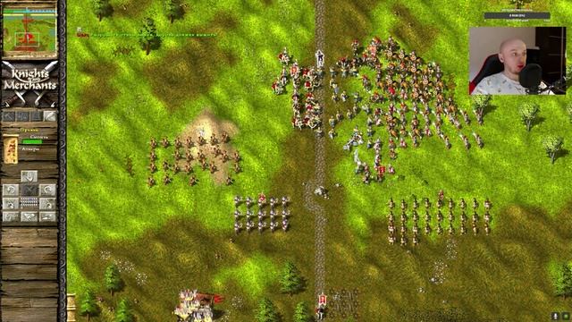 Knights and Merchants / KaM Remake - Кампания Разрушенная Империя - Миссия 11 (стрим) смотреть онлайн