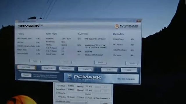 Результаты теста 3DMark 06 видеокарты R9 285 Asus смотреть онлайн