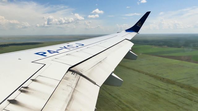 Air Astana Embraer E190 Landing At Astana Nursultan Nazarbayev International Airport