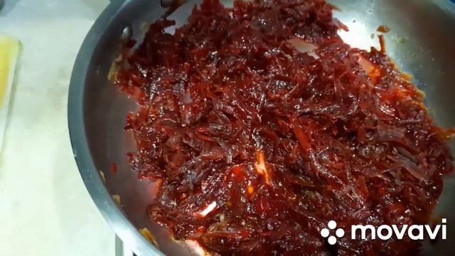 Вкусная зажарка для борьща?/ Готовлю борщ/ смотреть онлайн