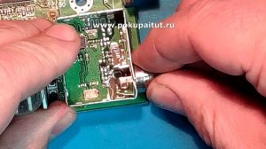 Ремонт Триколор . Отломано антенное гнездо.