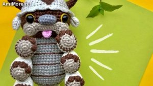 Амигуруми: схема Аппа Аватар. Игрушки вязаные крючком.