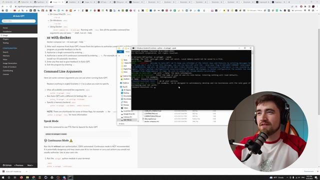 Auto-GPT local installation instruction (It speaks your voice) смотреть онлайн