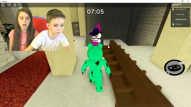Свинка Пеппа в городе, глава 9. Piggy Roblox. смотреть онлайн