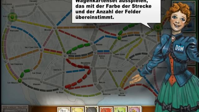 Ticket to Ride Tutorial - Windows (Deutsch) смотреть онлайн