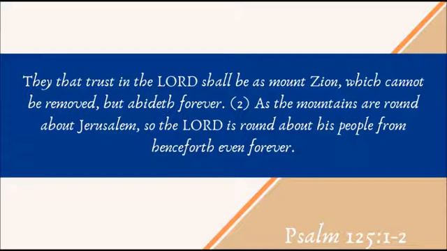 2 Minutes of Glory! Psalm 125:1-2 смотреть онлайн
