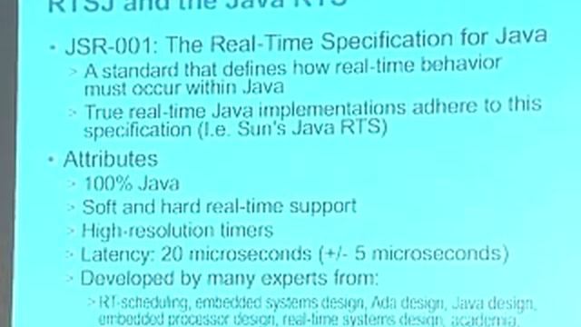 Java RTSJ on Wall Street pt1 смотреть онлайн