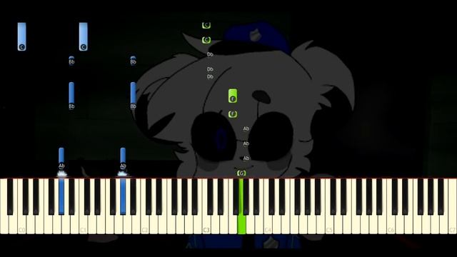 H.A.Y Meme Piggy ROBLOX piano tutorial смотреть онлайн