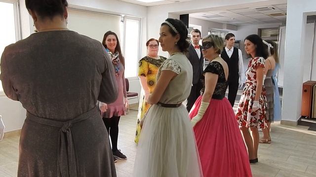 Контрданс "Бешеная малиновка", клуб исторического танца "Бешеная малиновка", г.Калининград смотреть онлайн