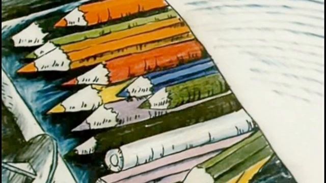 Коробка с карандашами - детские песни из мультфильмов смотреть онлайн