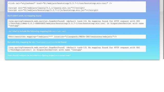 Spring MVC with Thymeleaf + Bootstrap using webjars смотреть онлайн
