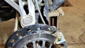 Разделение тормозов квадроцикла cfmoto x6