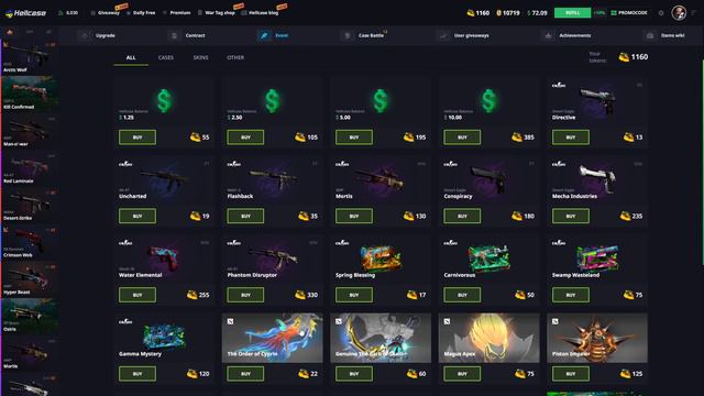 HELLCASEDE TEK KASADA 500$ KAR ETTİK İNANILMAZ BİR KASA AÇILIMI VE PROMO CODE! 😱(150$ GİVEAWAY)! смотреть онлайн