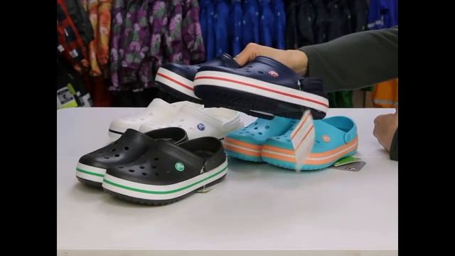 Crocs, Cабо взр Crocband: арт. 11016-100; 11016-410; 11016-0U4; 11016-4DM