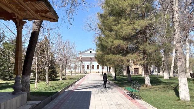 4K ULTRA | Алишер Наваи парк | Alisher Navoi park | Walk a tour | Прогулка по Самарканду смотреть онлайн