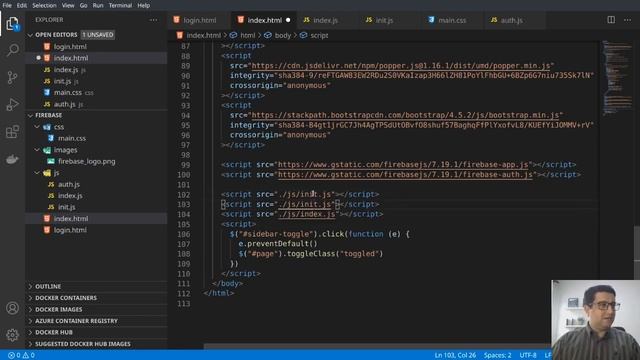 [Firebase - Javascript] - 14 Efetuar o logout da Firebase смотреть онлайн