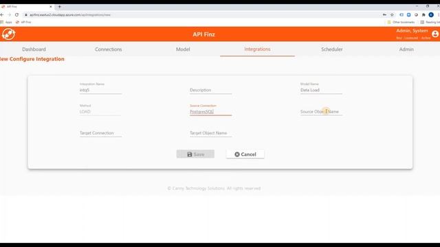 API Finz - Integration - Table Replication to Data Lake смотреть онлайн