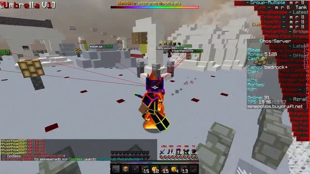 Minecraft Fulledit Server 2020【MC 1.8】 🤑OP HACK - Hack Umbrella v1🤑 !!!!『GhostNetwork』by Codless 👌 смотреть онлайн