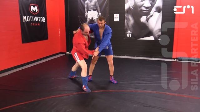 Sambo from zero \ 10 week. First combination throw to ankle lock. 3 throw ankle trip смотреть онлайн