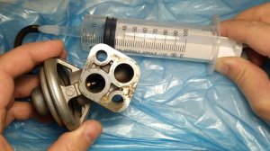 Проверка клапана ЕГР EGR с демонтажем Mitsubishi Lancer 9 (Часть 2).