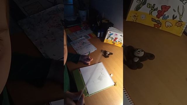 рисуем вазу с фруктами*натюрморт техника карандашом* смотреть онлайн