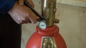 ППА-ГАЛАКС. Порядок замены манометра на модуле газового пожаротушения.