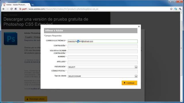 Cómo Descargar Adobe Photoshop CS5 desde Pagina Oficial de Adobe смотреть онлайн