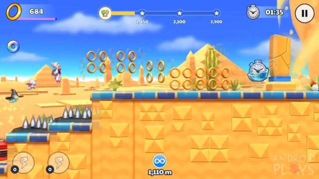 Sonic Runners Adventure Android - iOS Gameplay Part 2 смотреть онлайн