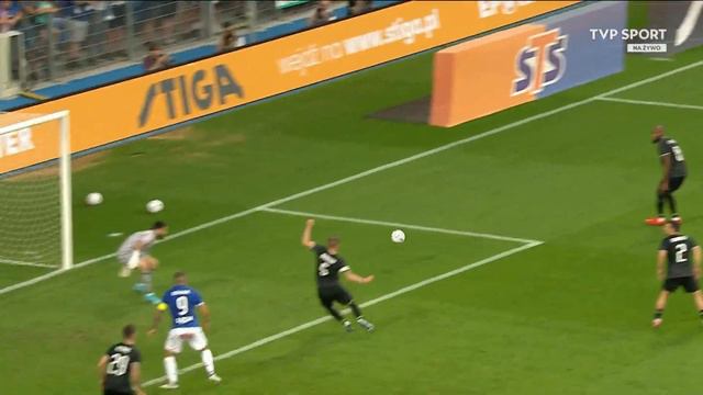 UEFA Champions League. M. Ishak goal (Lech 1:0 Qarabag) смотреть онлайн