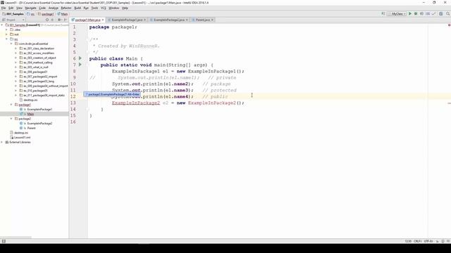 Видео курс Java Essential. Урок 1. Введение в ООП. Классы и объекты. смотреть онлайн