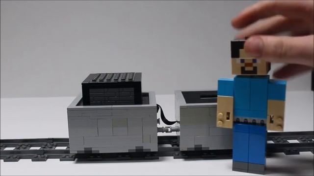 LEGO Minecraft Big-Fig RC Mine Carts смотреть онлайн