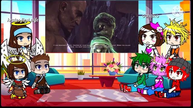 MHA react to god of war 3 finale ( part 2) |gacha| смотреть онлайн