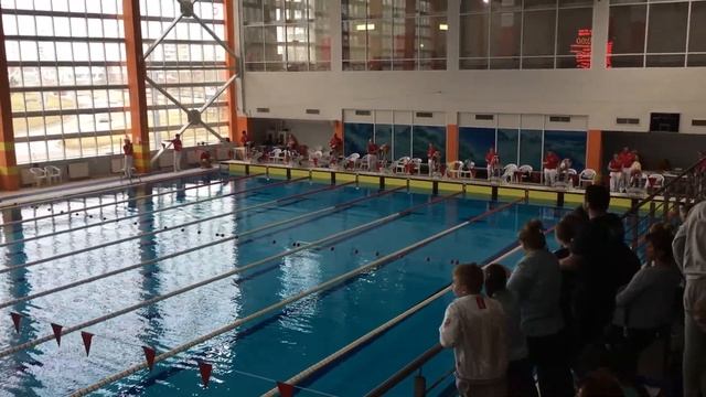 Финал Кубка Москвы 2017 по плаванию в Строгино - Дарья Калашникова 4 дорожка - 100м брасс - 1 место смотреть онлайн