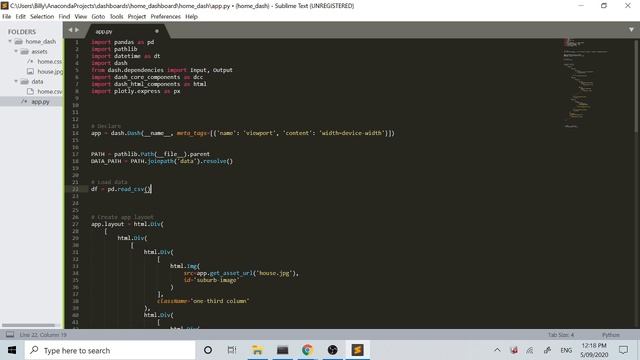 Video 2 - Python Analytics Dashboard - Button and Data смотреть онлайн