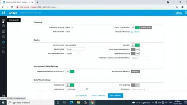 Ubiquiti LiteBeam 5AC Gen2 - PTP - How To Setup TX and RX