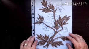 Красота из джута своими руками. Джутовая филигрань для начинающих.