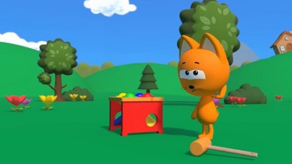 KITTY GAMES ?   - compilation 1-5 -  Playing a game with Kitten