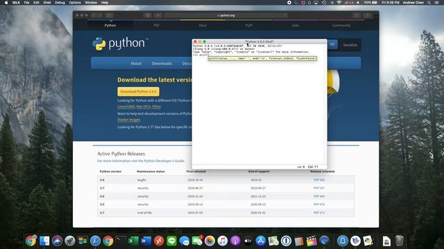 〖中文〗Python編程教學：MacOS Catalina 安裝 Python與Visual Studio Code【科技爸爸 】 смотреть онлайн