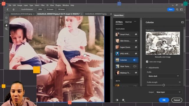 Add Color to Photos with Neural Filters | Photoshop for Beginners | Creative Cloud смотреть онлайн