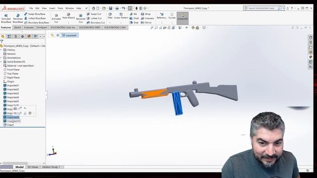 How To Open and Edit a STL file on SolidWorks смотреть онлайн