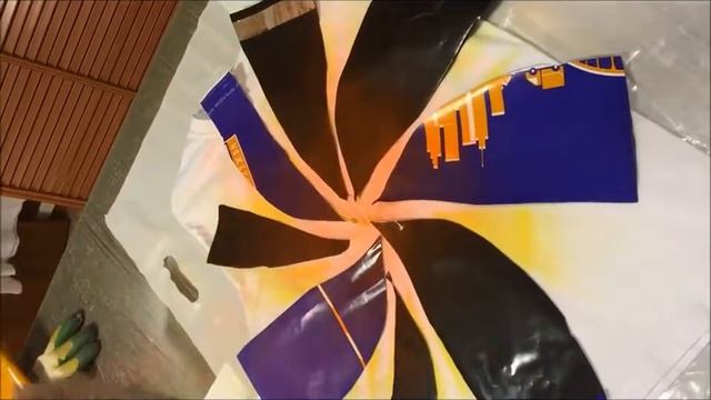 Создаём креативную футболку. Краска для ткани LILACK Fabric Design. смотреть онлайн