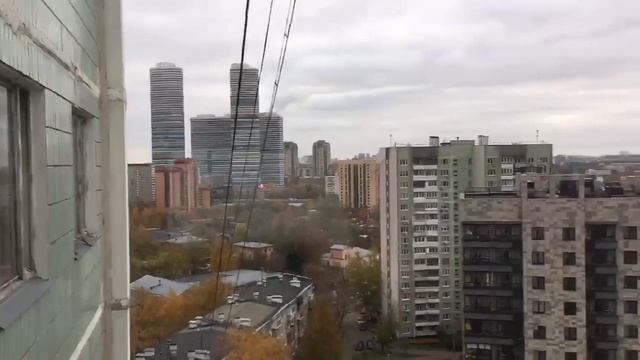 Москва, Виды с Высотки на Сельскохозяйственной улице. смотреть онлайн