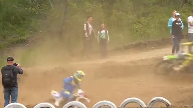 Второй этап чемпионата Приморского края по мотокроссу прошел в Уссурийске смотреть онлайн