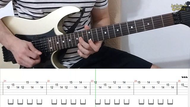 Guns N' Roses - Sweet Child O' Mine | Tutorial + Tabs #guitarra #auladeguitarra #guitar #gunsnroses смотреть онлайн