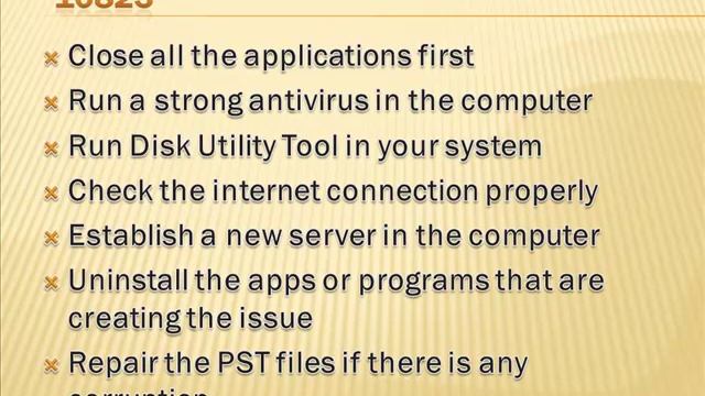 How To Fix Mac Error Code 10823