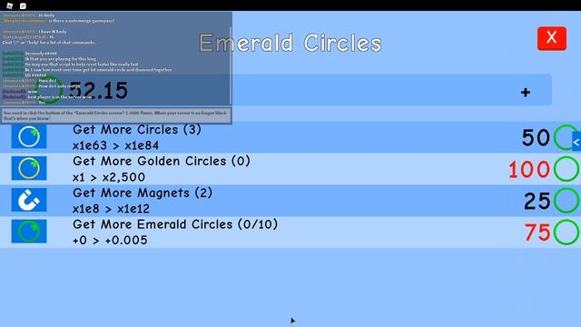 How to get the "TOP SECRET" in Circle Merging Simulator (ROBLOX) | FREE EMERALD CIRCLES! | EASY смотреть онлайн