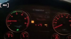 MAN TGA.19.400 how to check oil pressure and diagnosis