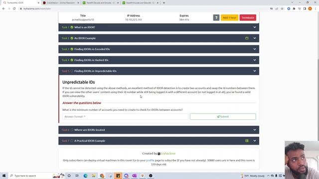 Tryhackme | IDOR - Insecure Direct Object Reference смотреть онлайн