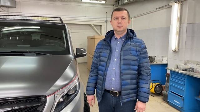 Отзыв клиента о Mercedes V-class Black Crystal смотреть онлайн